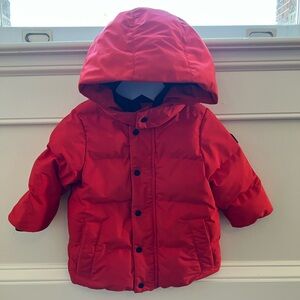 Jacadi Red Kids Puffer Coat
